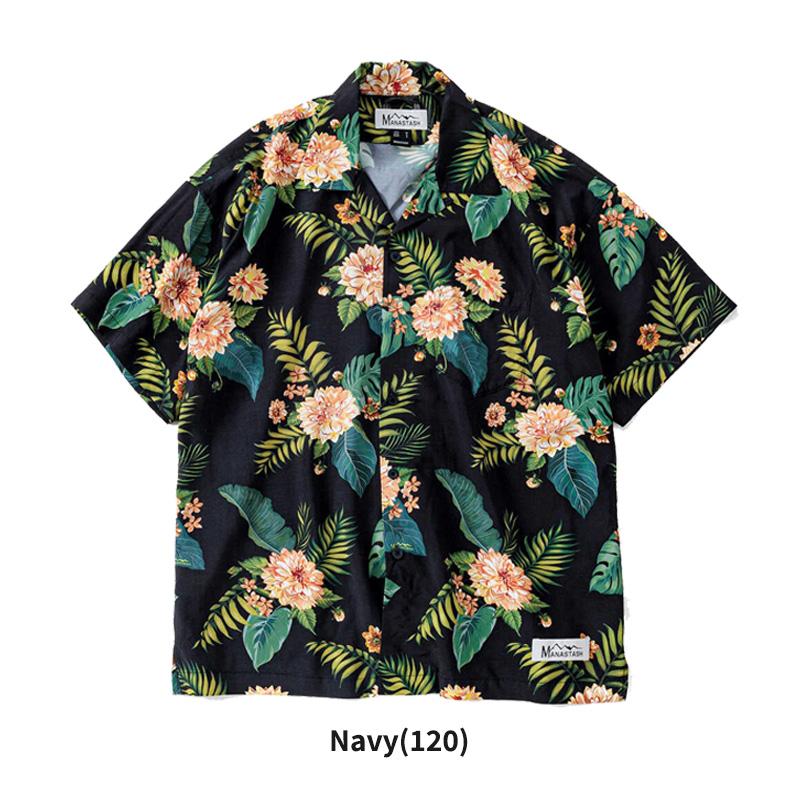 マナスタッシュ MANASTASH MANALOHA SHIRTS 半袖シャツ トップス 