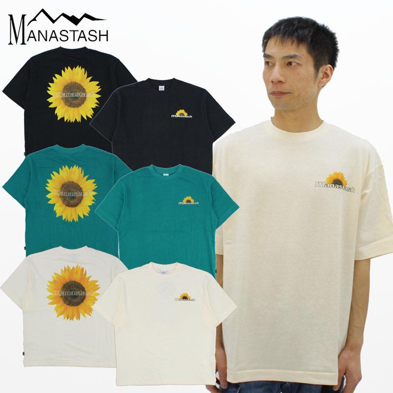 MANASTASH（マナスタッシュ） メンズ 半袖Tシャツ HEMP TEE SUN