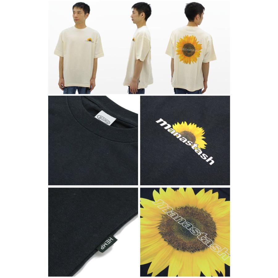 MANASTASH（マナスタッシュ） メンズ 半袖Tシャツ HEMP TEE SUN