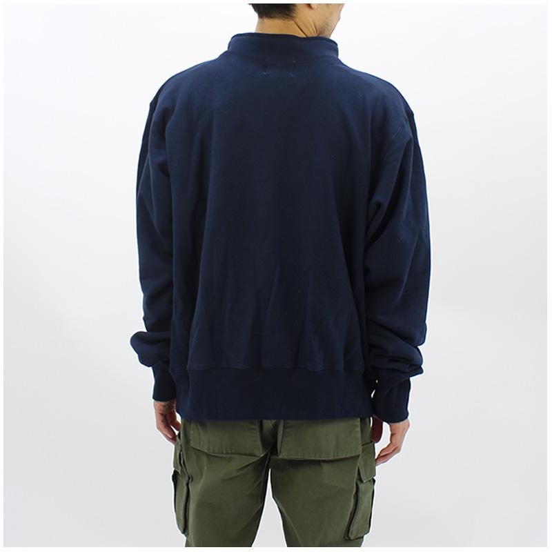 マナスタッシュ MANASTASH メンズ COLLEGE LOGO STAND COLLAR SWEATスウェット 長袖 クルーネック 男性 792-3232018 MANASTASH（マナスタッシュ） メンズ COLLEGE LOGO STAND COLLAR SWEAT