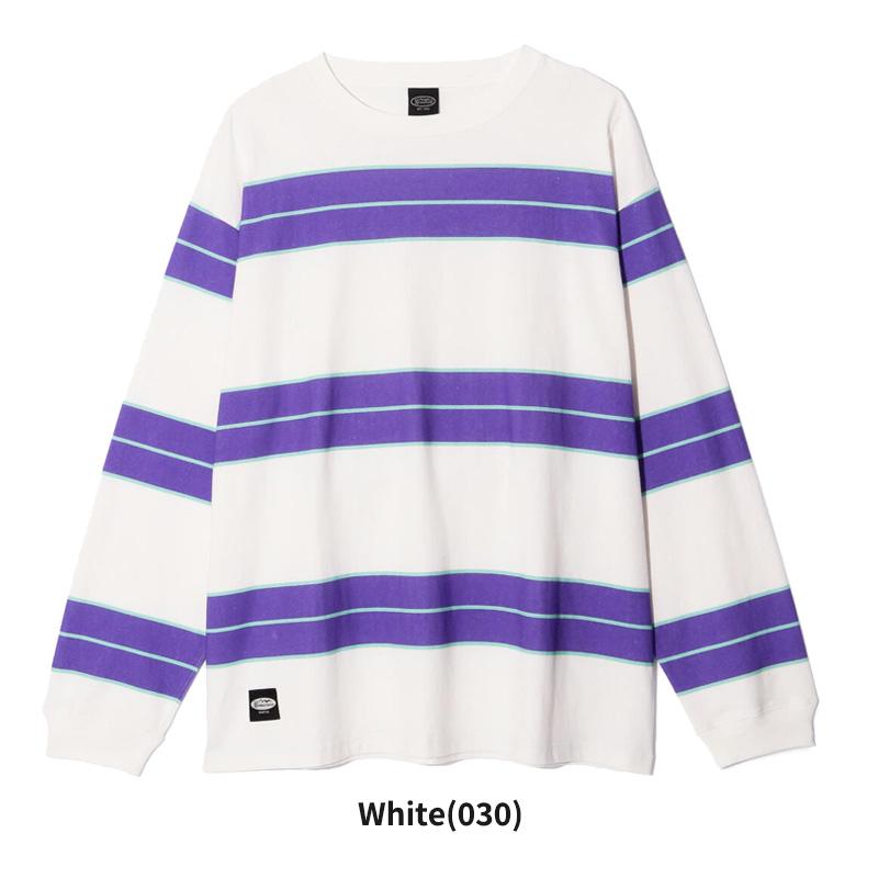 マナスタッシュ Tシャツ MANASTASH ABERDEEN RUGGER L/S TEE アバディーンラガーロングスリーブTシャツ ボーダー 長袖 ロングTシャツ カットソー 792-4130004 MANASTASH（マナスタッシュ） アバディーンラガーロングスリーブT