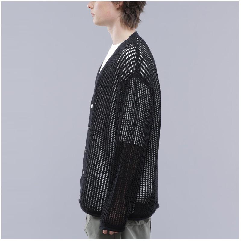 MANASTASH（マナスタッシュ） MANASTASH MESH KURTIGAN カーディガン