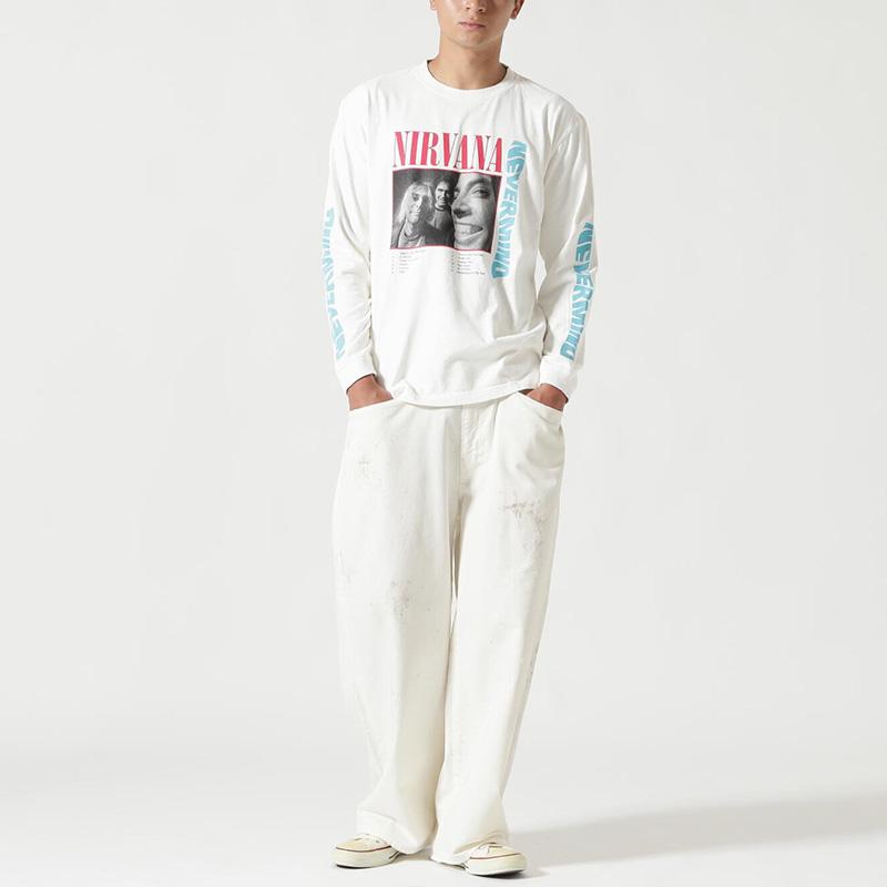 MANASTASH（マナスタッシュ） メンズ 長袖 バンドTシャツ ロックT