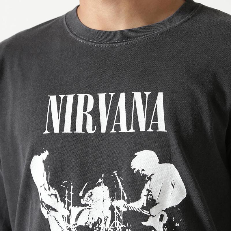 MANASTASH（マナスタッシュ） メンズ 長袖 バンドTシャツ ロックT