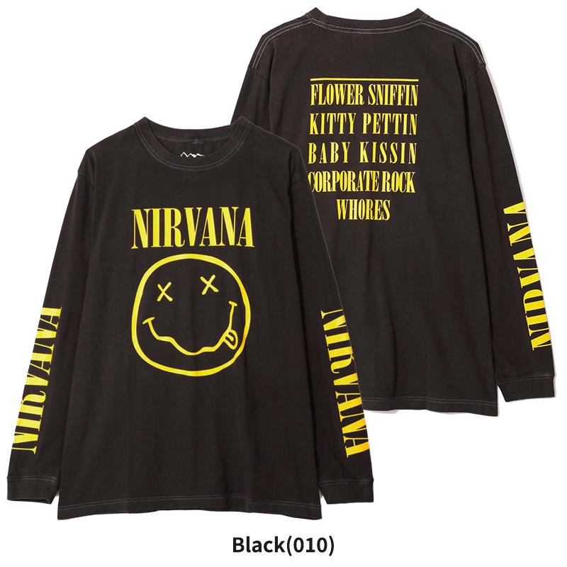 NIRVANA スマイル　SMILE長袖Tシャツ VINTAGE(ヴィンテージ) 90S NIRVANA Smile BOOTLEG ニルヴァーナ