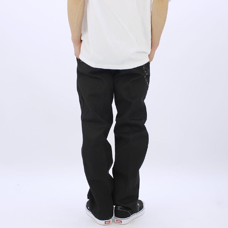 エイチティーシー メンズ ワークパンツ チノパン HTC アローチェーン ディッキーズ874型 パンツ スタッズ Dickies 793-6910005の画像