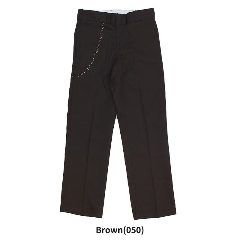 エイチティーシー メンズ ワークパンツ チノパン HTC アローチェーン ディッキーズ874型 パンツ スタッズ Dickies 793-6910005の画像