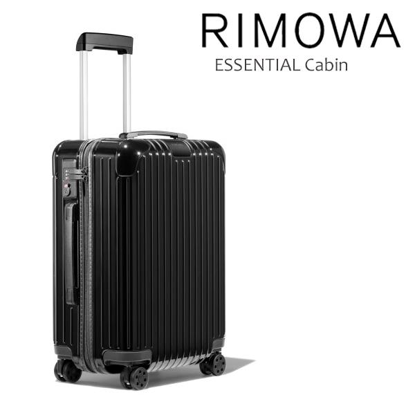 年最新海外 リモワ Rimowa エッセンシャル キャビン Essential Cabin グロス ブラック キャリーケース スーツケース 機内持ち込み 送料無料 Gg 高い品質 Mediquicklab Com