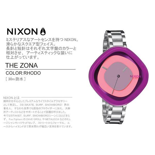 NIXON THE ZONA ニクソン ゾナ レディース 女性用  ウォッチ 腕時計 RHODO [BB]｜neo｜02