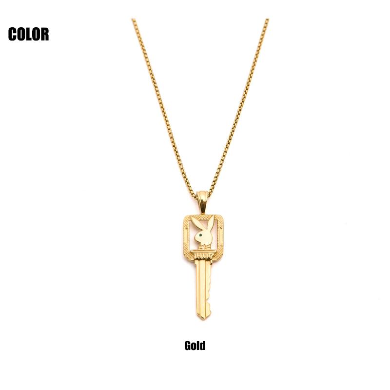 HUF ハフ PLAYBOY KEY PENDANT CHAIN プレイボーイ ネックレス HUF ハフ PLAYBOY KEY PENDANT CHAIN プレイボーイ ネックレス