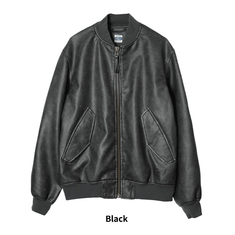 ARMY TWILL（アーミーツイル） メンズ レザージャケット ヴィーガン