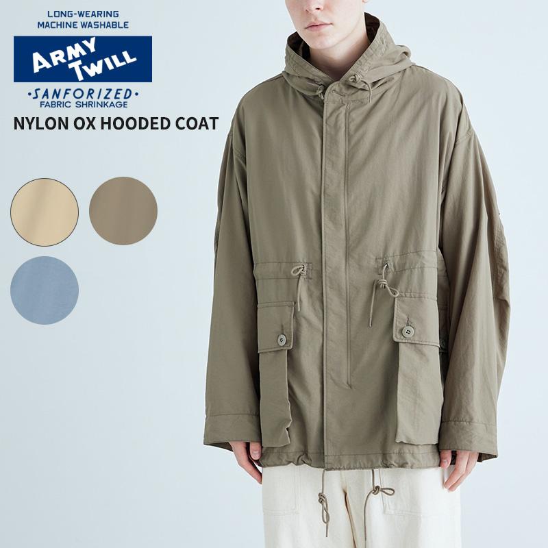 ARMY TWILL（アーミーツイル） ナイロンフードコート メンズ ナイロン