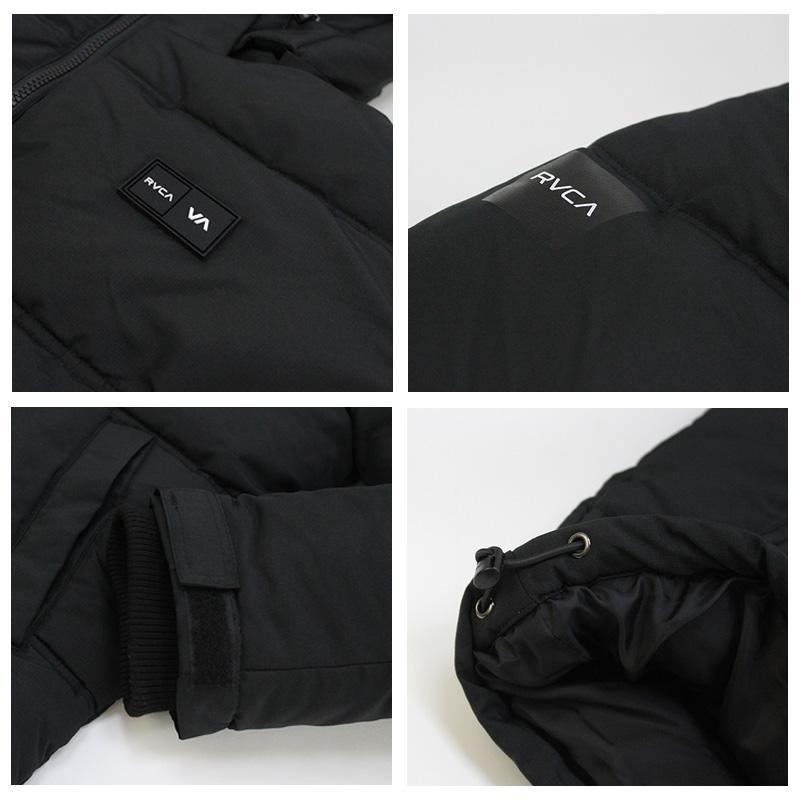 RVCA（ルーカ） RVCA VISOR HOODED PUFFER JACKET メンズ 中綿
