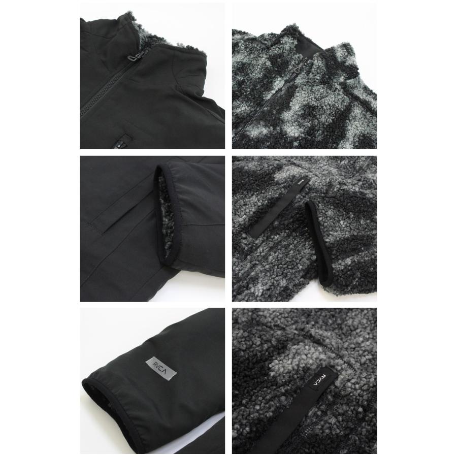 RVCA（ルーカ） RVCA Y2K REVERSIBLE BOA JACKET メンズ フリース 