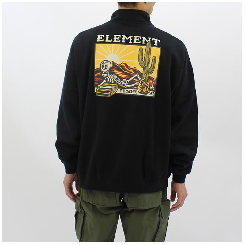 エレメント ELEMENT TIMBER DUSK HALF ハーフジップ トレーナー スウェット トップス メンズ BD022-027 男性｜neo｜09