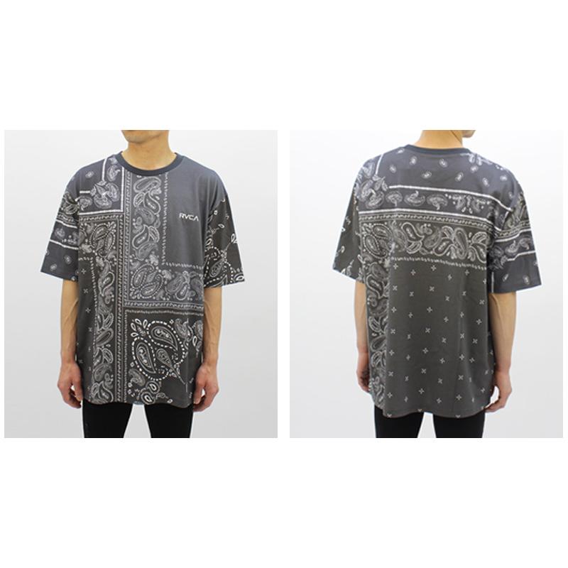 ルーカ RVCA 半袖Tシャツ BANDANA ARCH SS TEE メンズ Tシャツ
