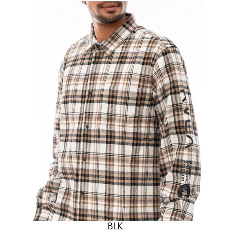 RVCA（ルーカ） RVCA RVCA PRINT SHIRT 長袖 プリント シャツ