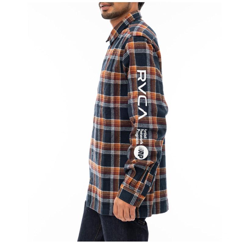 RVCA（ルーカ） RVCA RVCA PRINT SHIRT 長袖 プリント シャツ