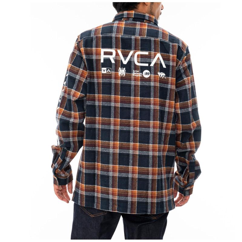 RVCA（ルーカ） RVCA RVCA PRINT SHIRT 長袖 プリント シャツ