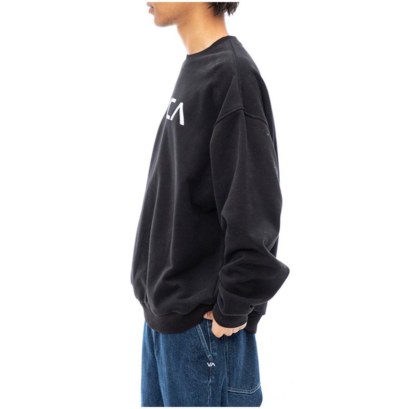 RVCA（ルーカ） RVCA BIG RVCA CR メンズ クルースウェット トレーナー