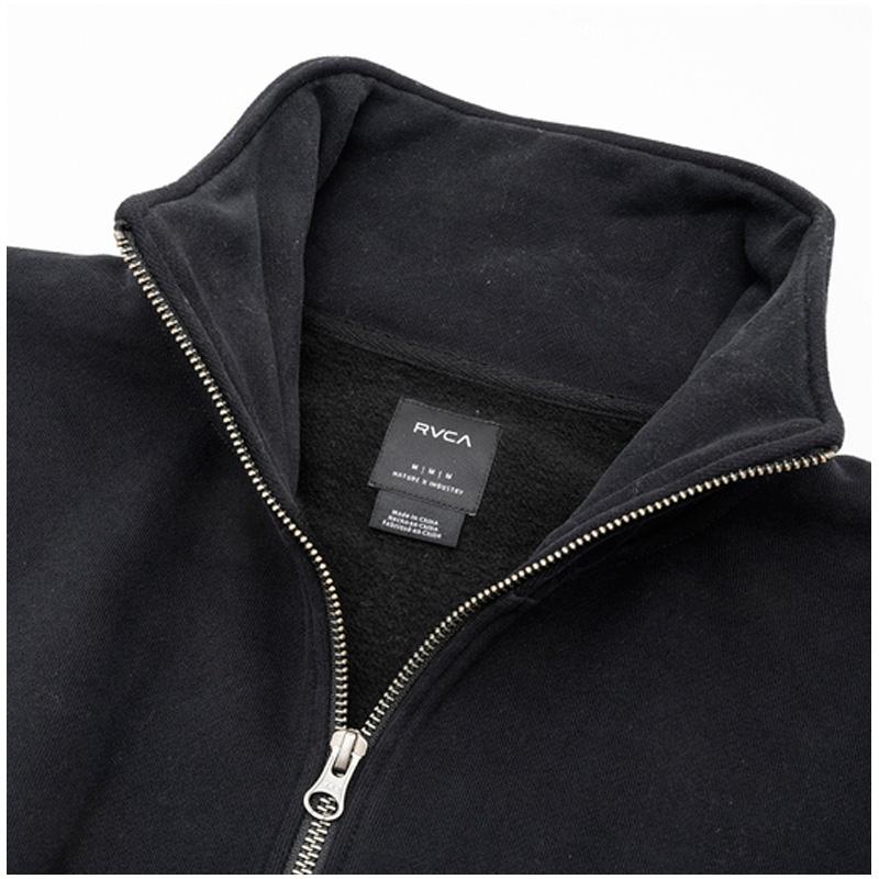 RVCA（ルーカ） RVCA SCRIPT ZIP メンズ スウェット ハーフジップ 
