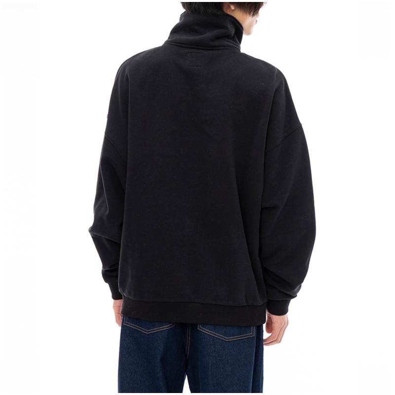 RVCA（ルーカ） RVCA SCRIPT ZIP メンズ スウェット ハーフジップ