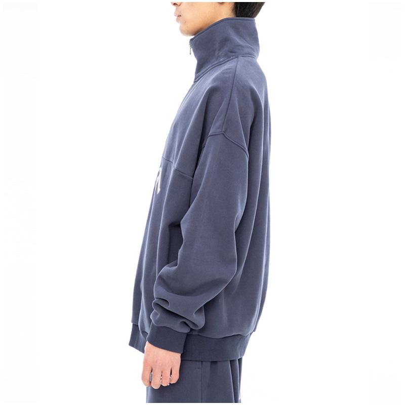 RVCA（ルーカ） RVCA SCRIPT ZIP メンズ スウェット ハーフジップ