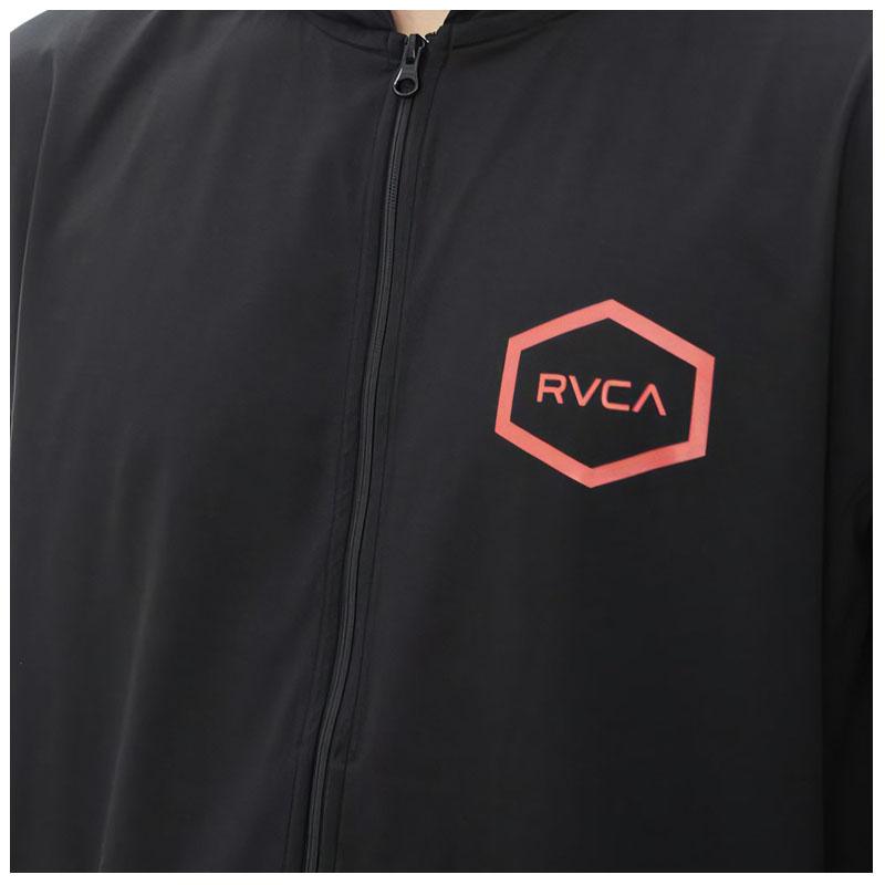 ルーカ RVCA HEX LS SURF HOODIE ラッシュガード フーディー ジップ