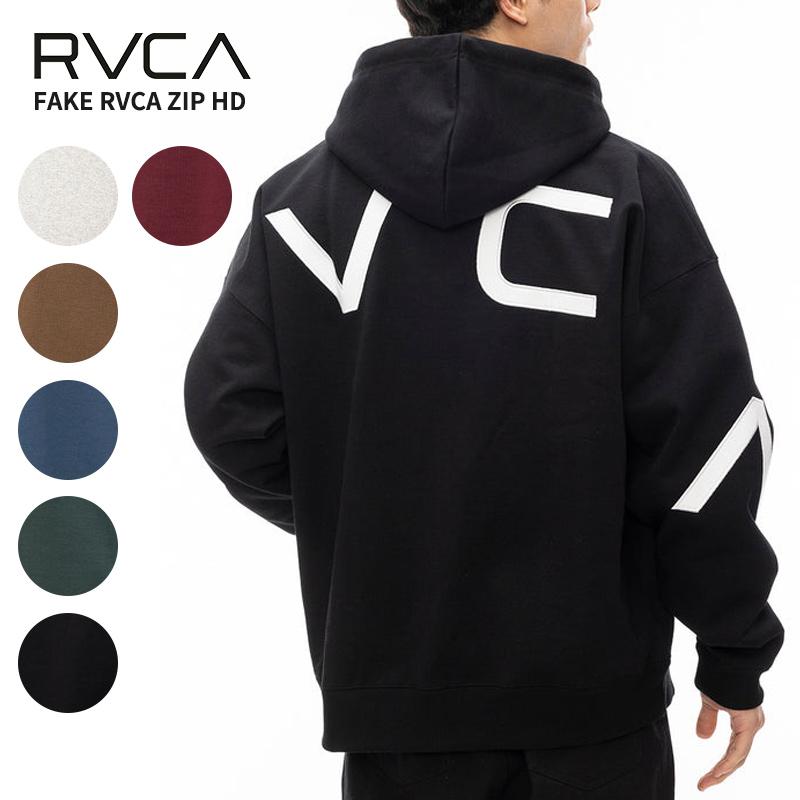 ルーカ ジップパーカー フーディー RVCA FAKE RVCA ZIP HD フルジップパーカー スウェット  男性 メンズ be042-044 RVCA（ルーカ） ジップパーカー フーディー RVCA FAKE RVCA ZIP HD
