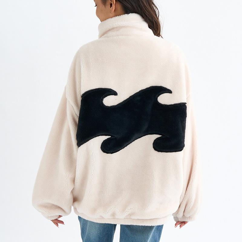 BILLABONG（ビラボン） レディース ボアジップアップジャケット