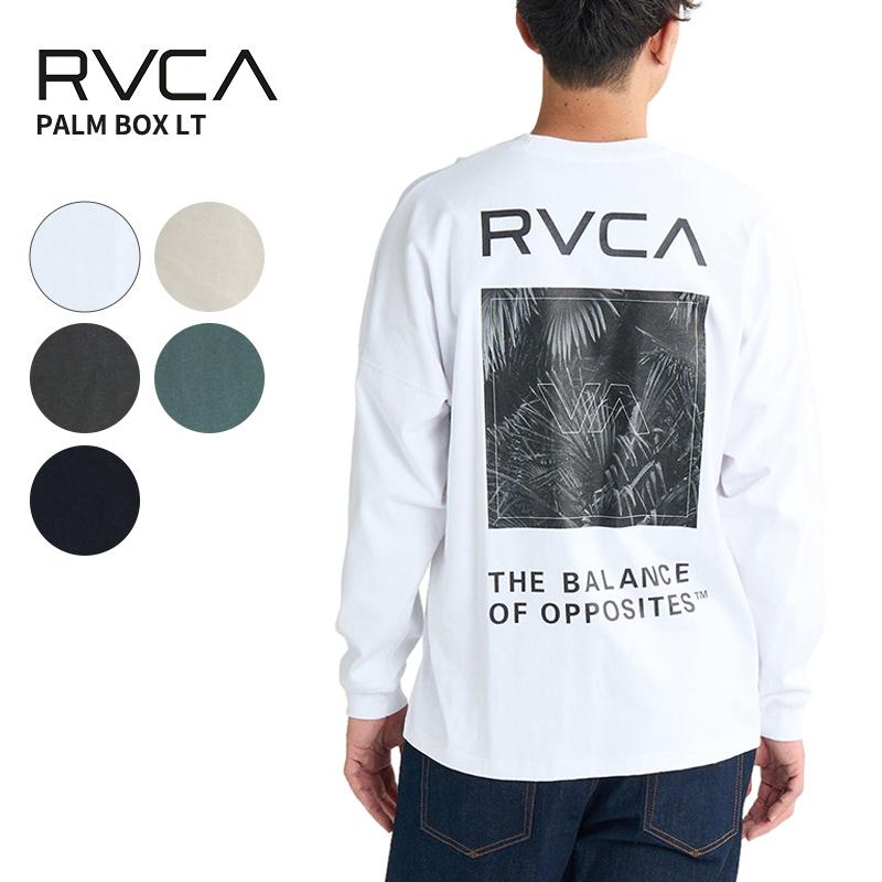 RVCA（ルーカ） 長袖Tシャツ RVCA RVCA メンズ PALM BOX LT ロンT 