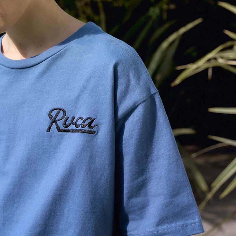 RVCA（ルーカ） メンズ 半袖Tシャツ RVCA SCRIPT SEALED SS Tシャツ