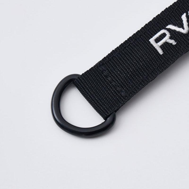 RVCA（ルーカ） カラビナ付きキーホルダー ストラップキーリング ロゴ