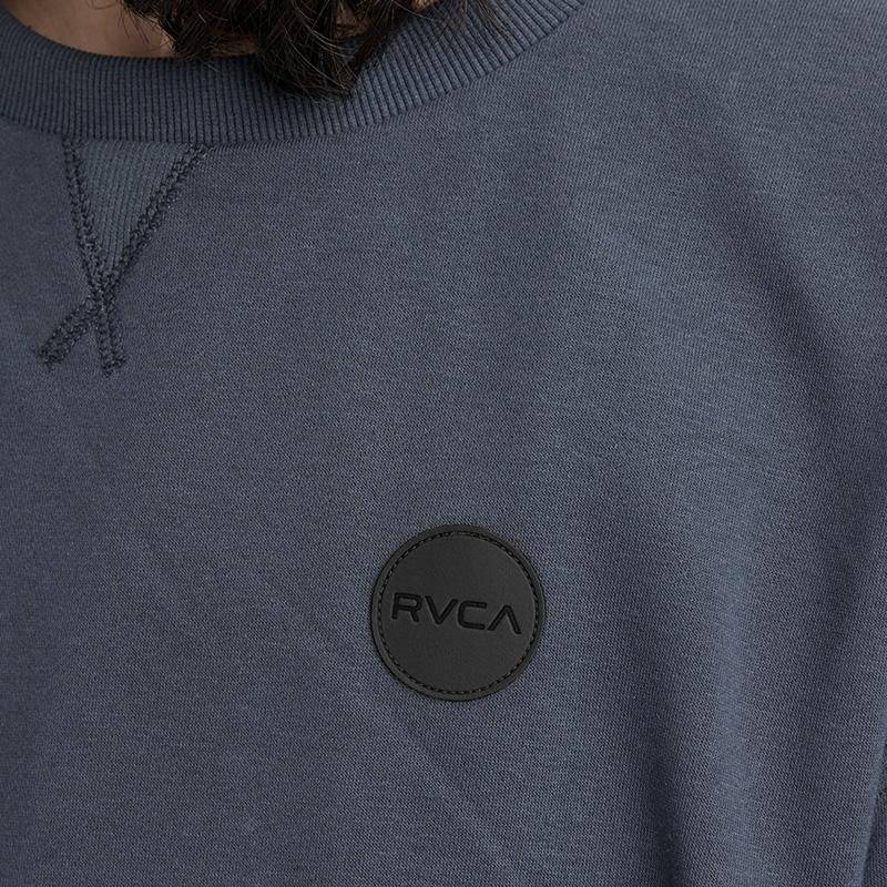RVCA（ルーカ） メンズ 防寒トップス 蓄熱 リバーシブル クルーネック