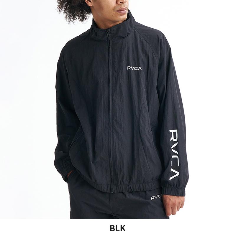NRL カウボーイズ ラグビー ハーフジップ ナイロンジャケット L RVCA（ルーカ） メンズ ナイロンジャケット STATEMENT SPORTS JACKET