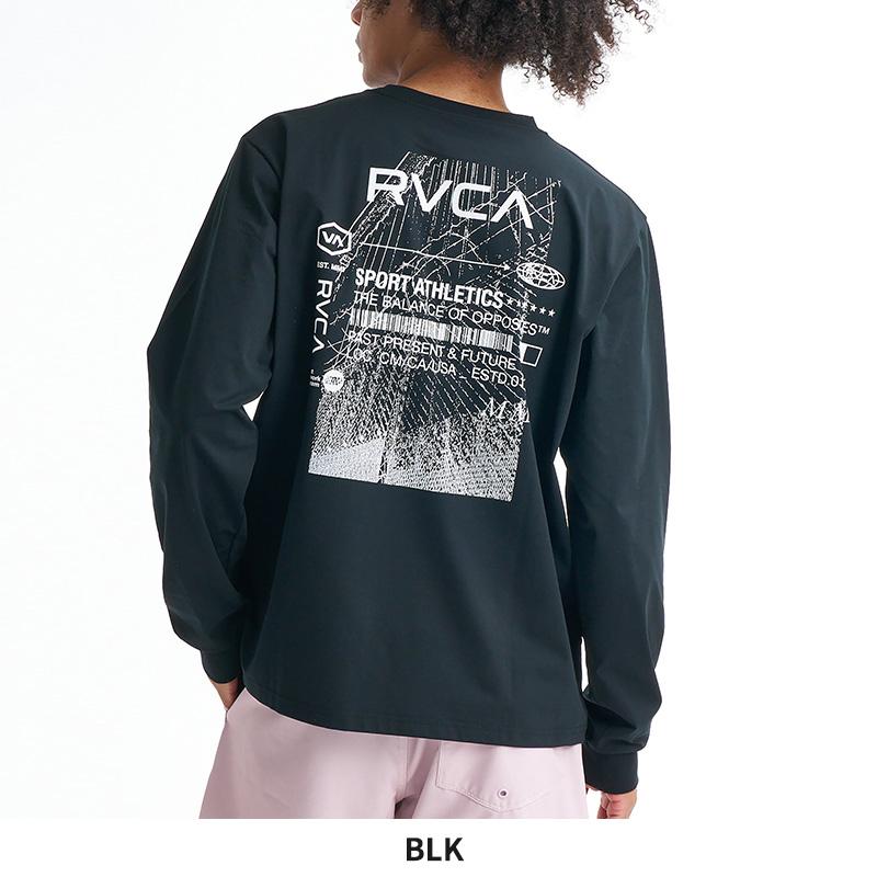 RVCA（ルーカ） メンズ 長袖ラッシュガード UVカット 速乾 CLOSED