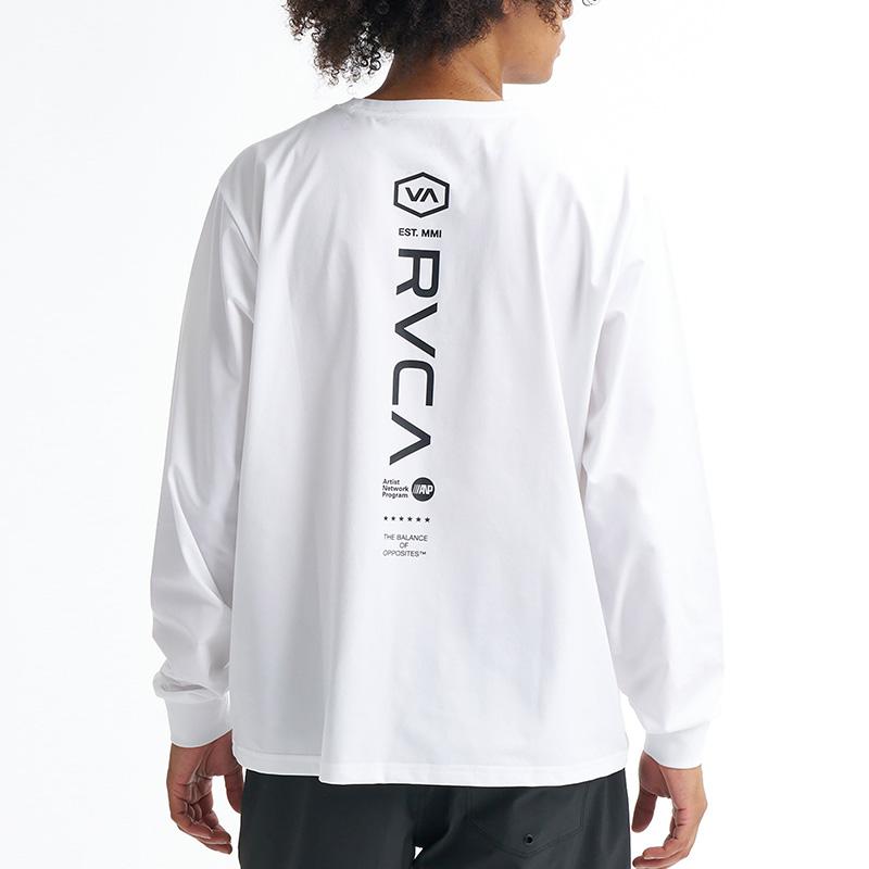 RVCA（ルーカ） メンズ 長袖ラッシュガード UVカット 速乾 STRAIGHT