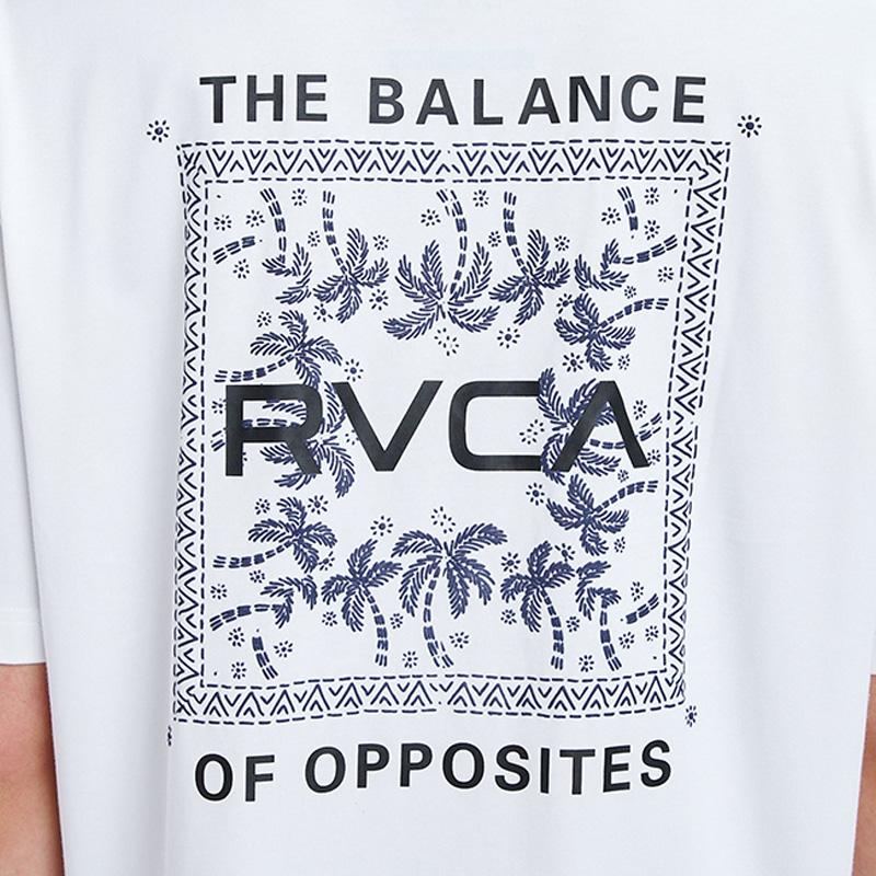 RVCA（ルーカ） メンズ 冷感 半袖Tシャツ EXOTIC BOX TEE UPF30
