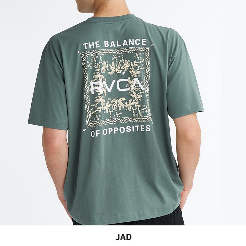 RVCA（ルーカ） メンズ 冷感 半袖Tシャツ EXOTIC BOX TEE UPF30