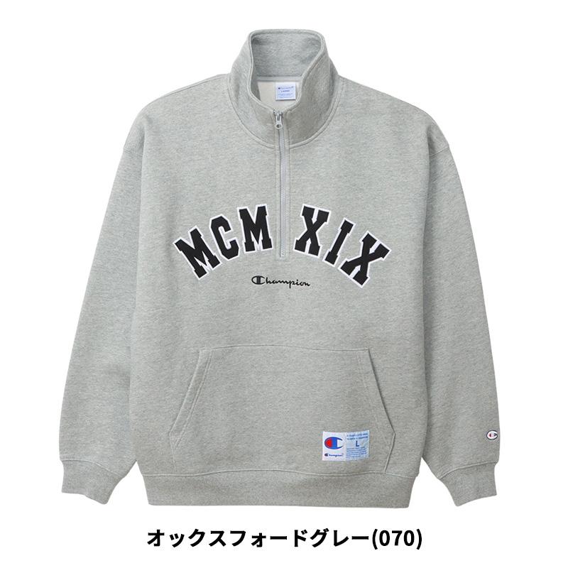 1【人気Lサイズ】ウィンダンシー ×FCMM☆ハーフジップスウェット019 Champion チャンピオン トレーナー メンズ ハーフジップ