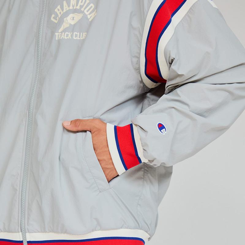 60s championフリースウォームアップウェアCARL SANDBURG 古着 チャンピオン Champion AUTHENTIC ATHLETIC APPAREL ハーフ