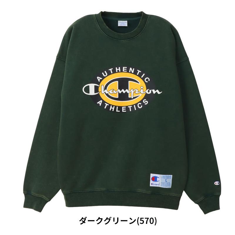 Champion（チャンピオン） メンズ プリント トレーナー クルーネック