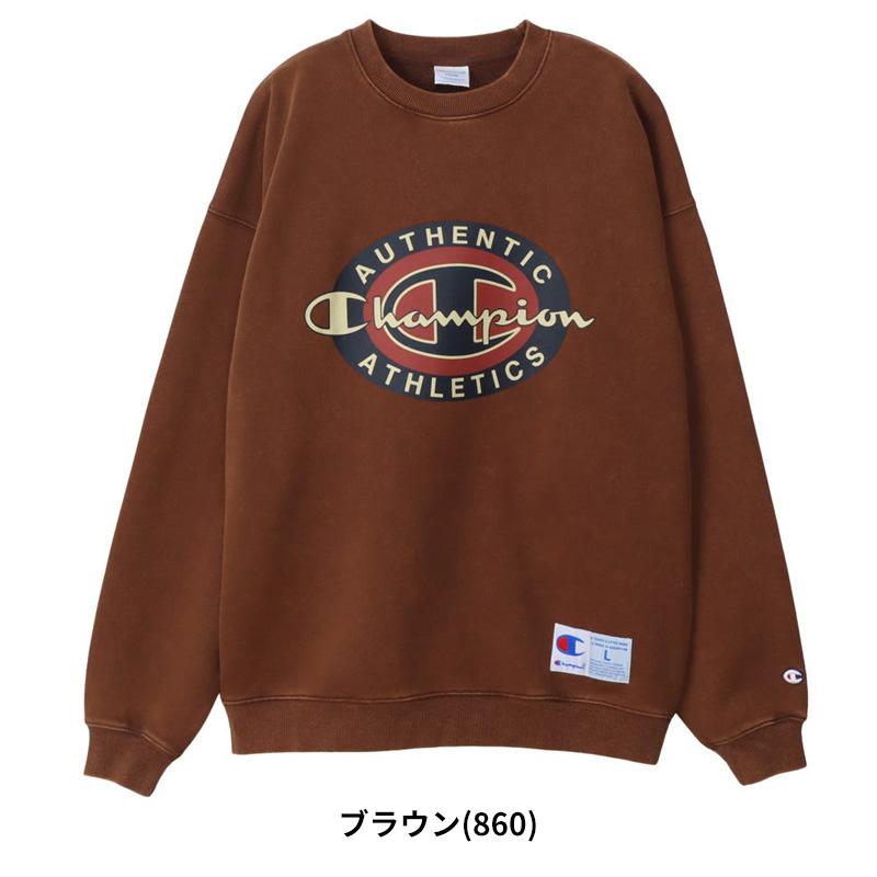 Champion（チャンピオン） メンズ プリント トレーナー クルーネック