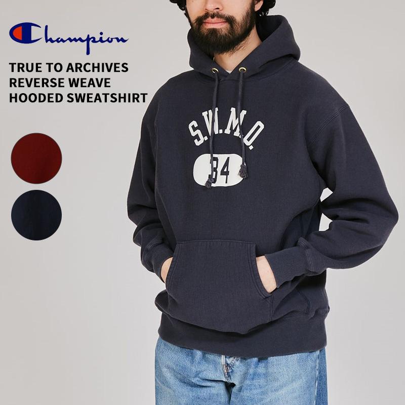 Champion] パーカー 長袖 11.5oz COTTON USA グラフィックプリント