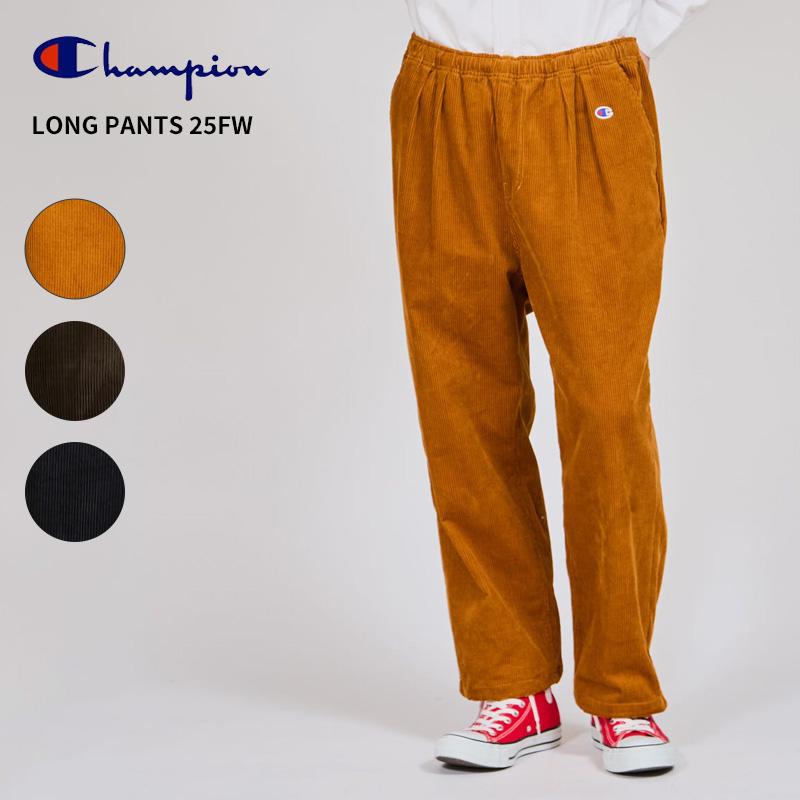 チャンピオン メンズ コーデュロイパンツ Champion ロングパンツ 25FW  LONG PANTS メンズカジュアル チャンピオン ボトムス アメカジ M L XL C3-C207 Champion（チャンピオン） メンズ コーデュロイパンツ ロングパンツ