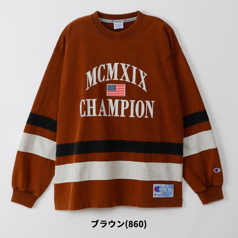 Champion チャンピオン メンズ 長袖Tシャツ リラックス