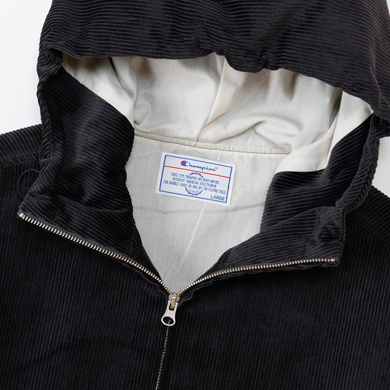 Champion（チャンピオン） メンズ コーデュロイジャケット フーデッド