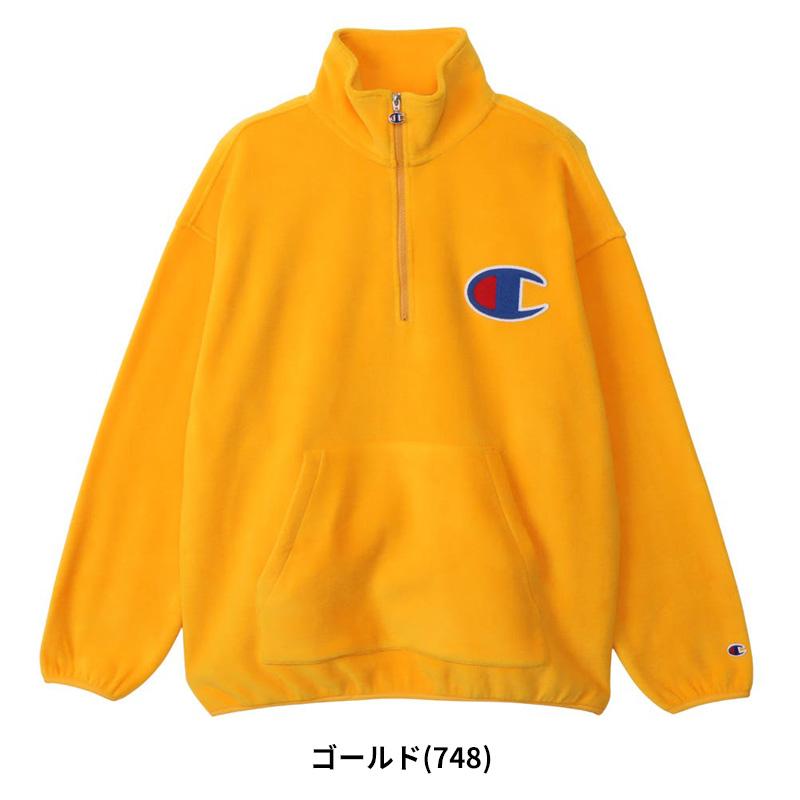 Champion（チャンピオン） メンズ フリースジャケット ハーフジップ