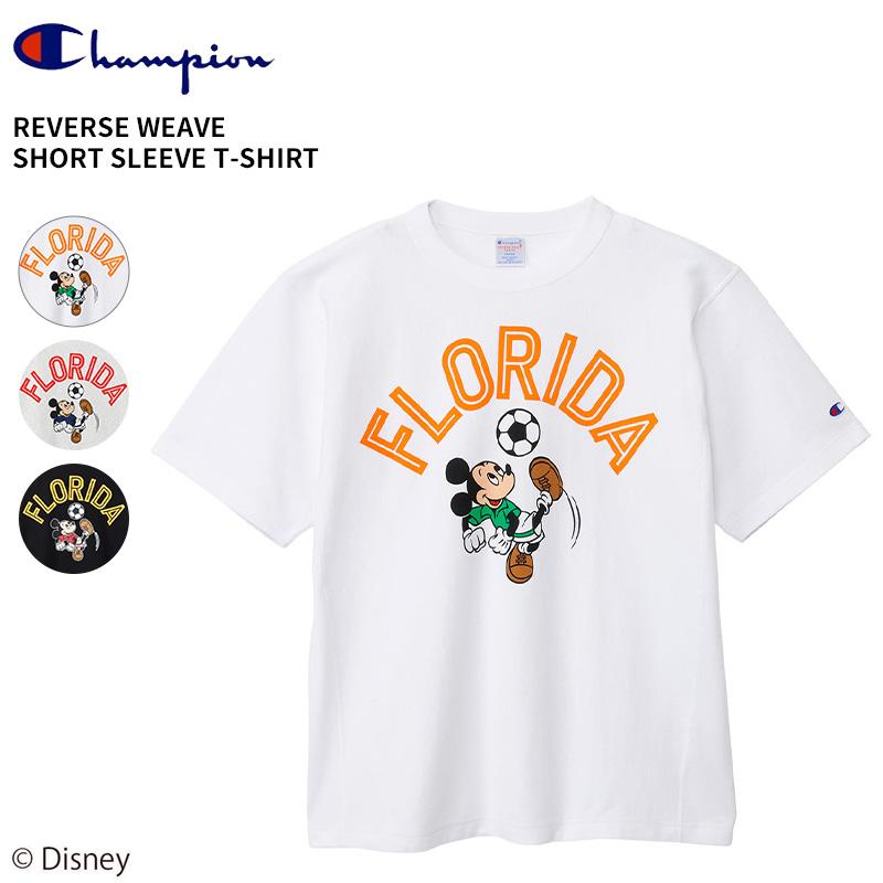 Champion（チャンピオン） メンズ 半袖Tシャツ ミッキープリント