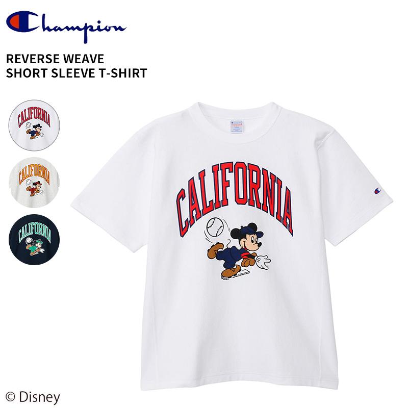 Champion（チャンピオン） メンズ 半袖Tシャツ ミッキープリント